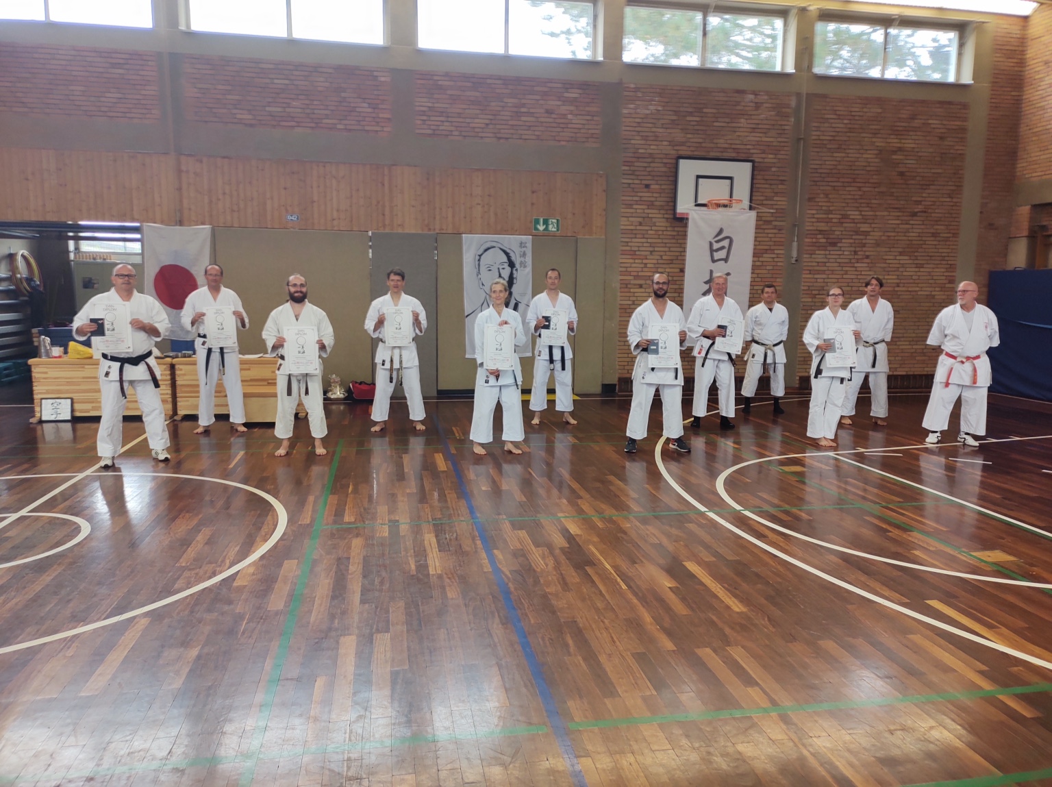 Karate Gruppe