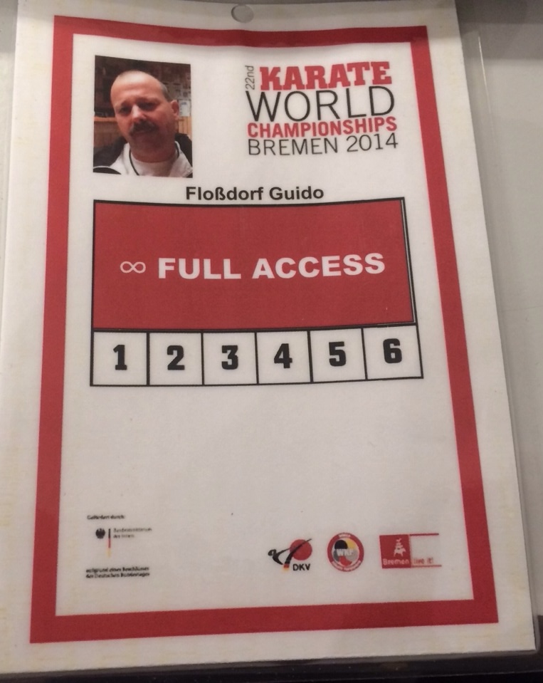 Karate World Championships Bremen 2014